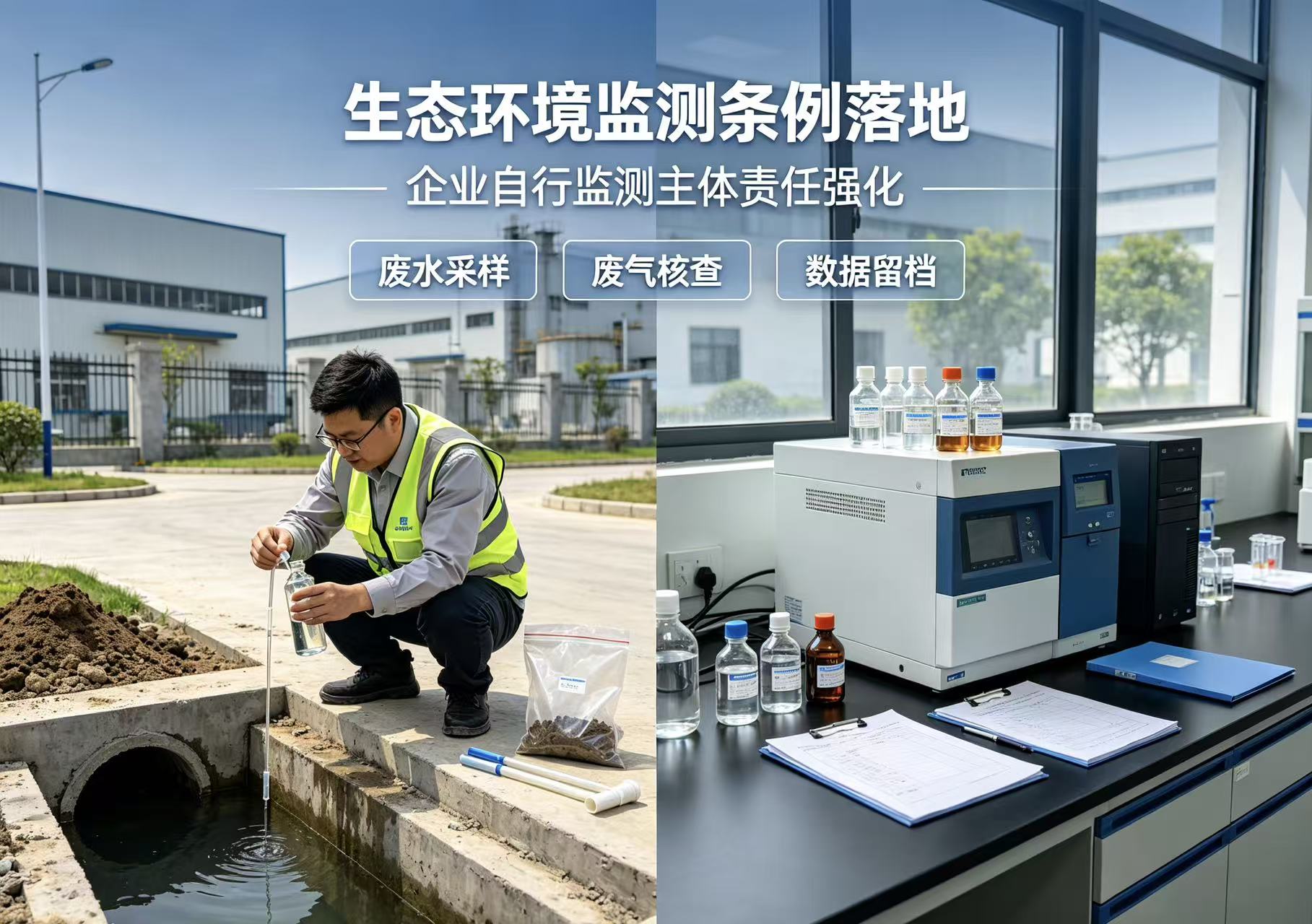 生态监测新规落地！企业自行监测追责升级，合规设备刚需上线