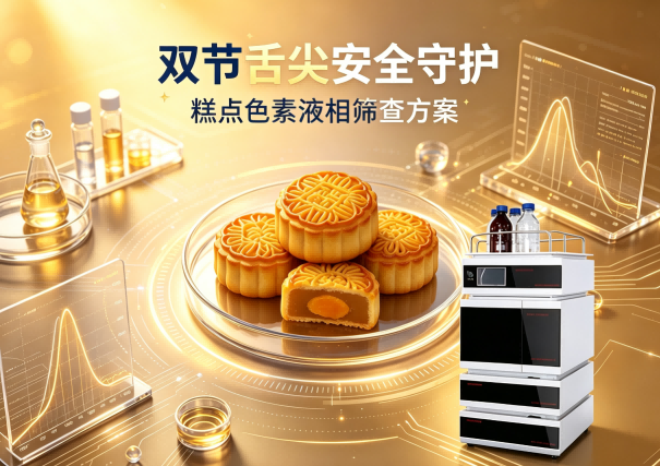 双节食品安全 “你点我检” 开启，液相色谱筑牢月饼糕点色素筛查防线